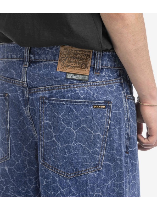 All-New Volcom Billow Tapared Jeans (lazer)