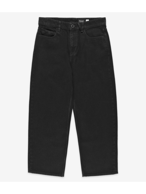 All-New Volcom Billow Tapered Jeans (black)