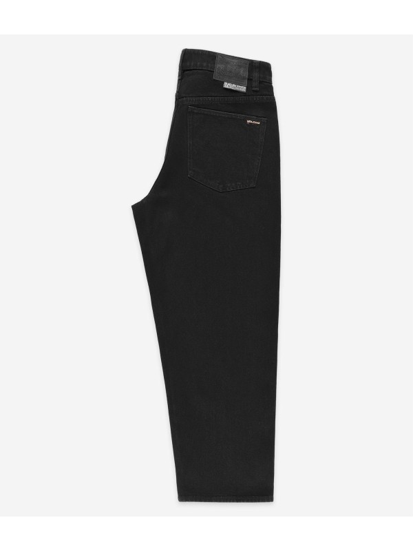 All-New Volcom Billow Tapered Jeans (black)