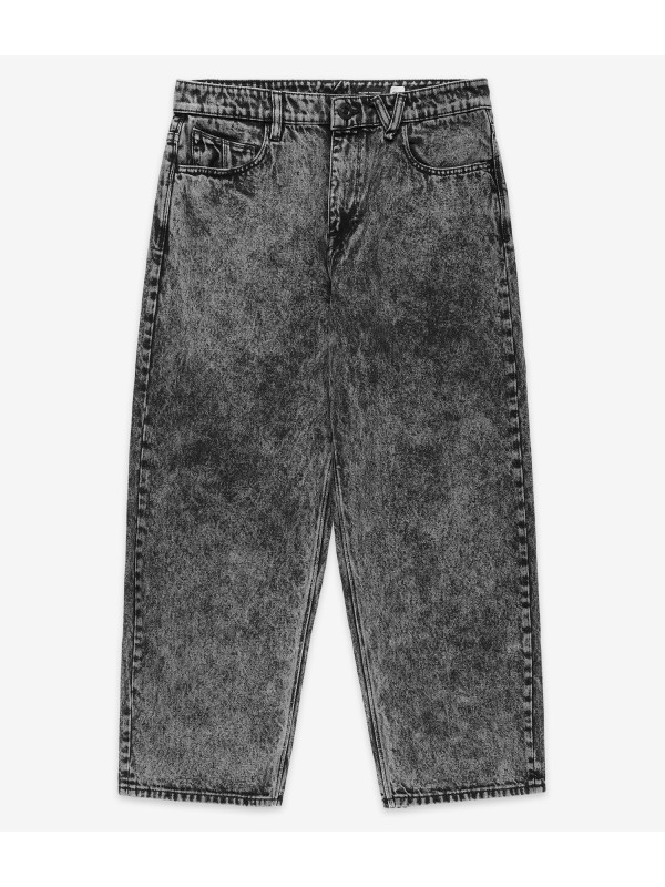 All-New Volcom Billow Tapered Jeans (light acid black)