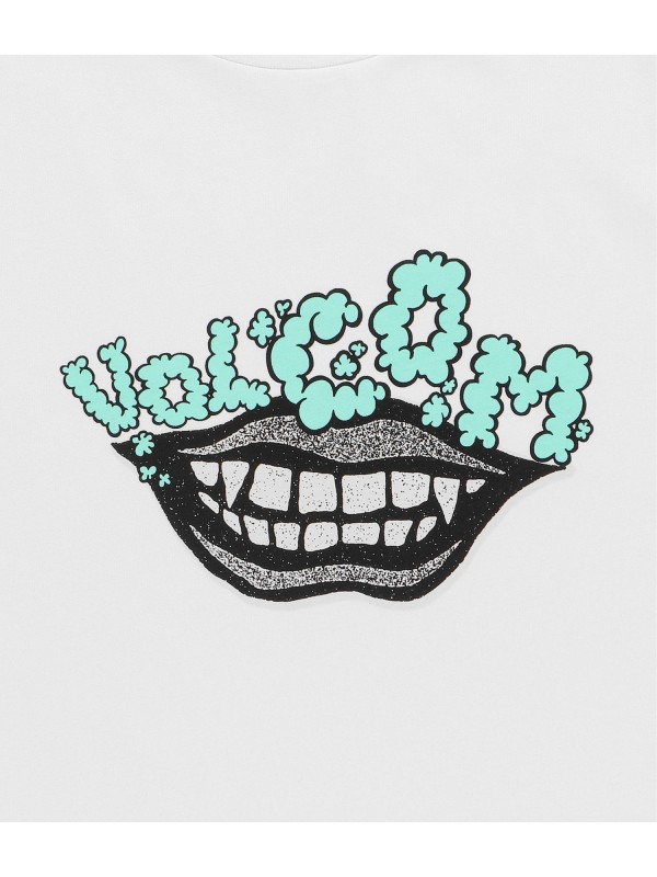 [Hot Sale] Volcom Evil Grin T-Shirt (white)