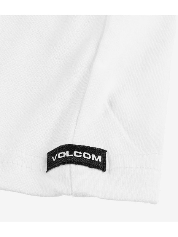 [Hot Sale] Volcom Eye See Yew T-Shirt (off white)