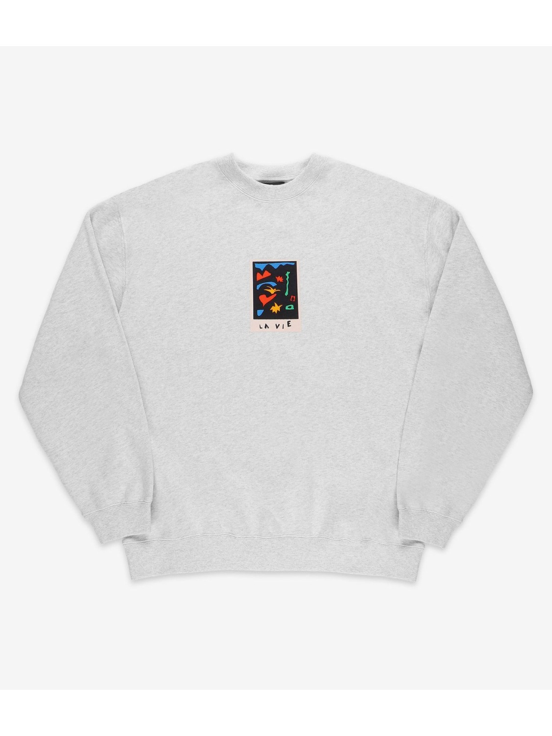 [Hot Sale] Volcom Featured Artist Arthur Longo Sweatshirt (bone heather)