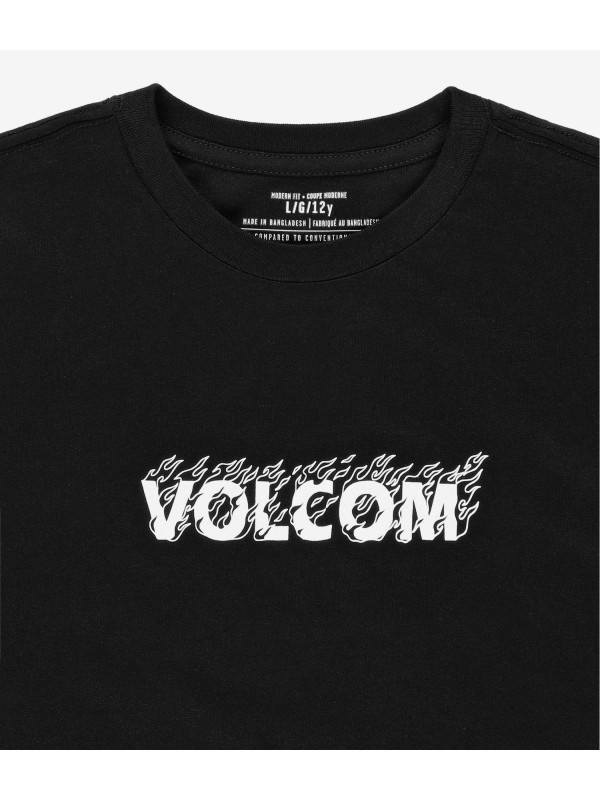 2024 New Volcom Firefight T-Shirt kids (black)