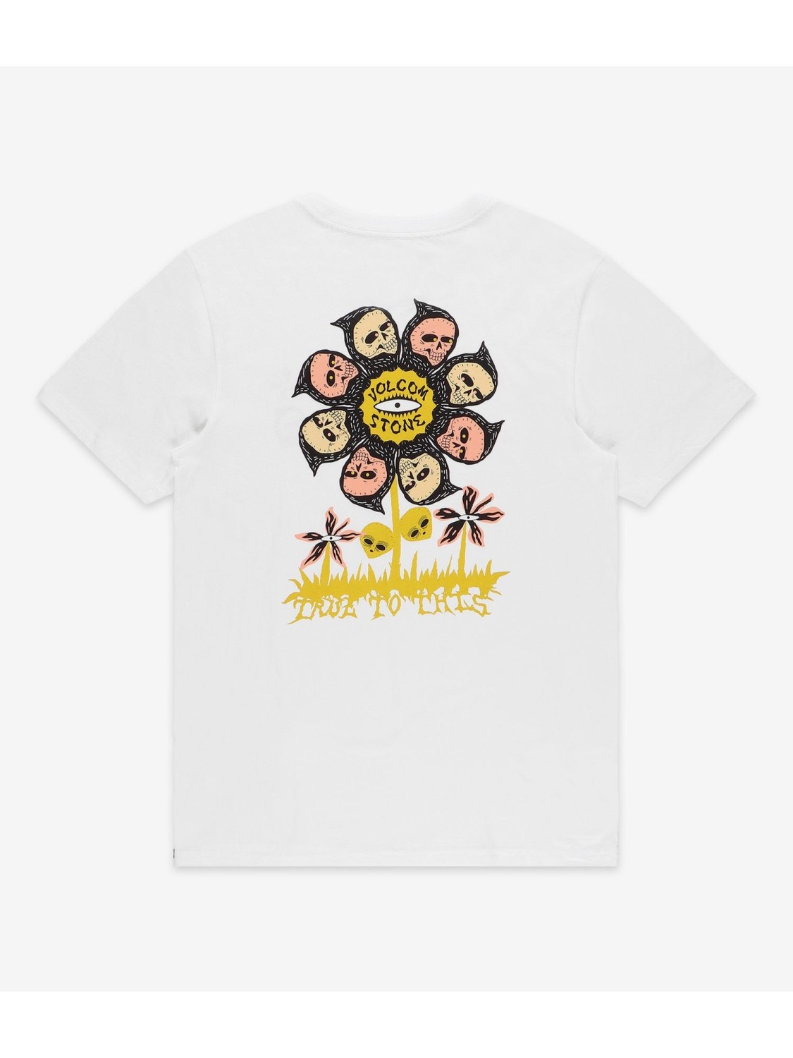 2024 New Volcom Flower Budz FTY T-Shirt (off white)