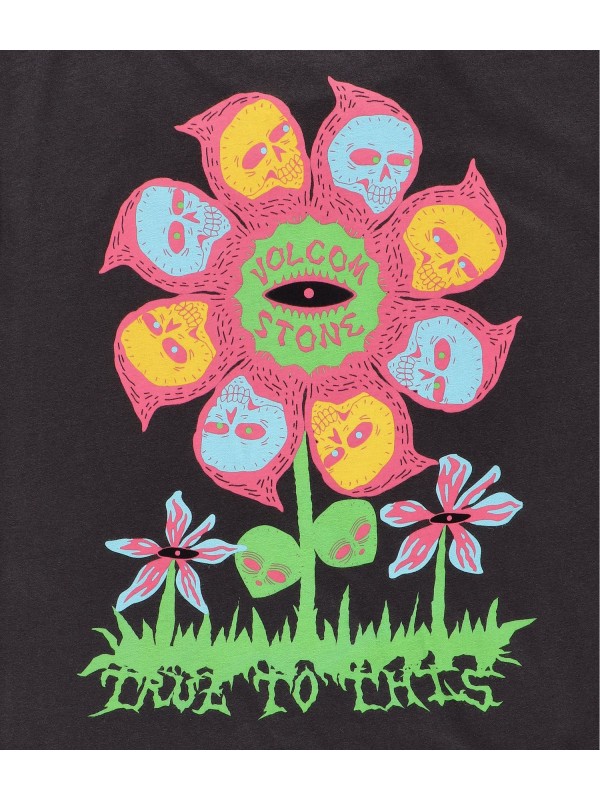 2024 New Volcom Flower Budz FTY T-Shirt (steealth)