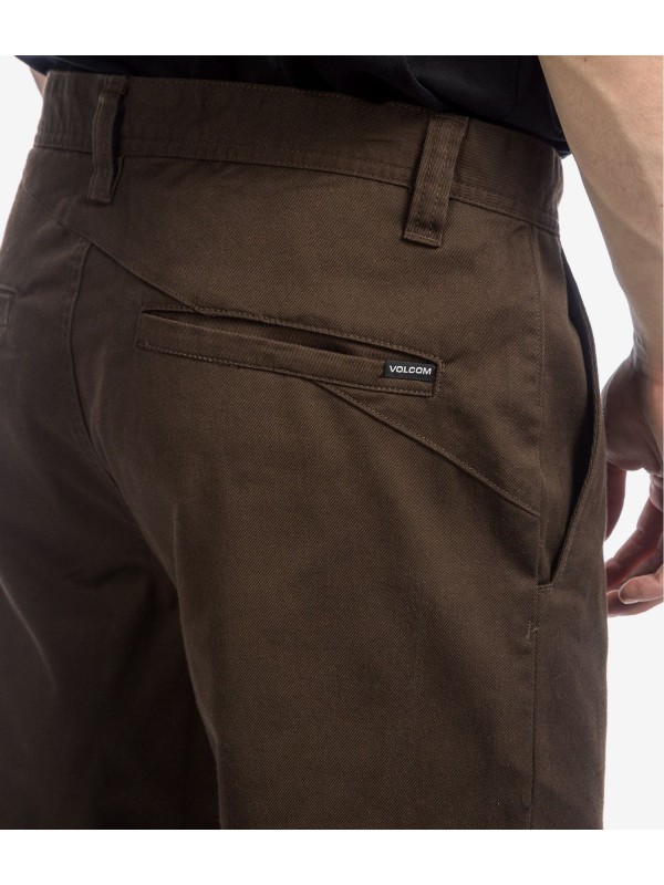 Brand-New Volcom Frickin Modern Stretch Pantalons (dark brown)