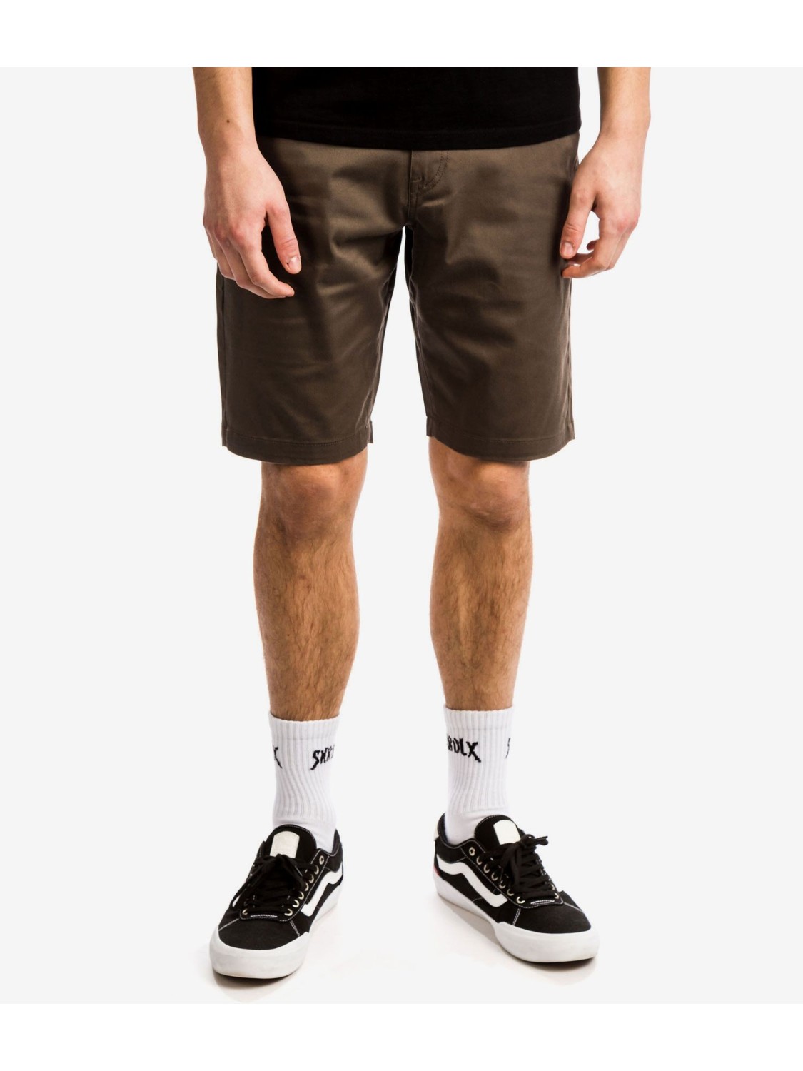 Brand-New Volcom Frickin Modern Stretch Shorts (mushroom)