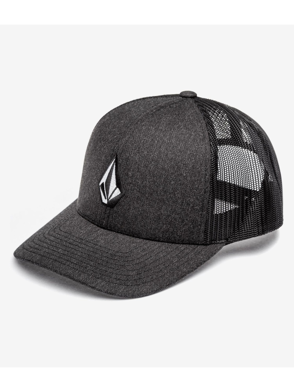 Special-Offer Volcom Full Stone Cheese Snapback Casquette (charcoal heather)