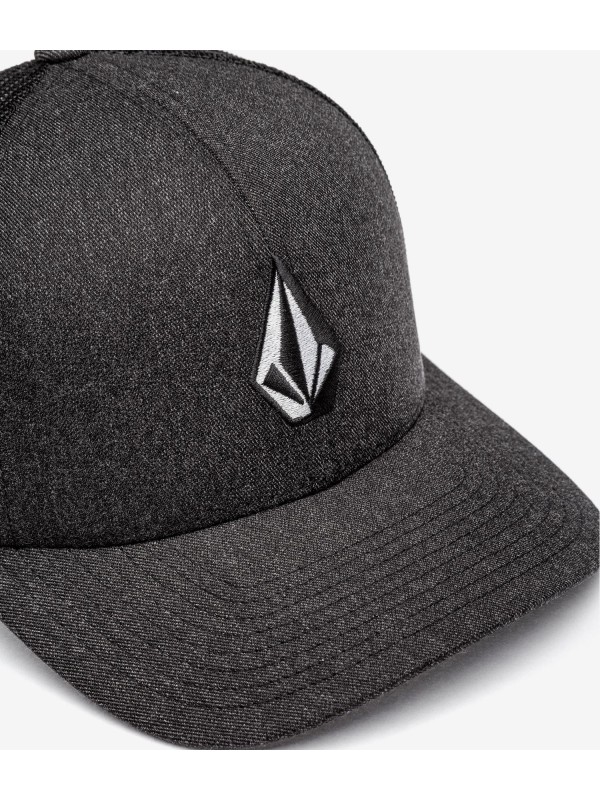 Special-Offer Volcom Full Stone Cheese Snapback Casquette (charcoal heather)