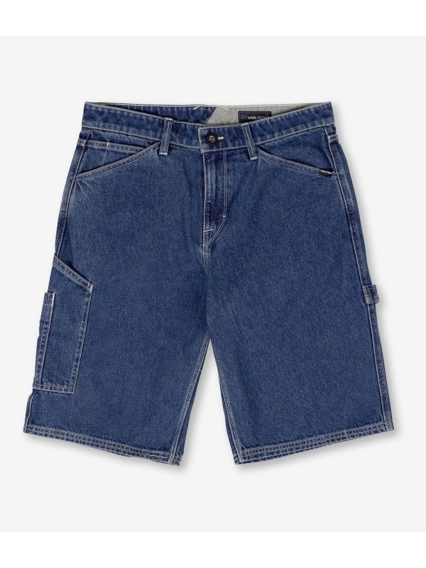 Special-Offer Volcom Labored Utility Shorts (indigo ridge wash)