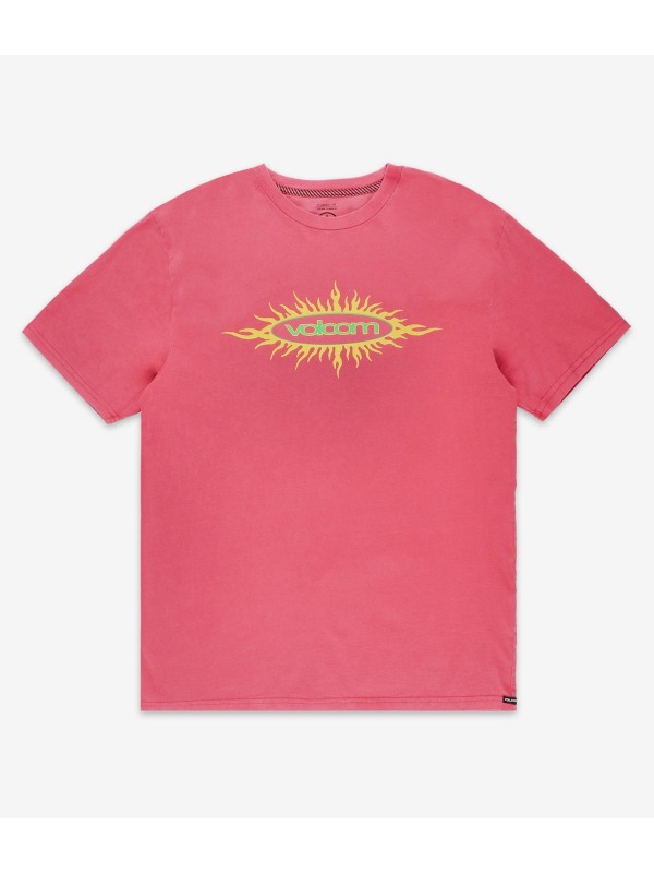 Volcom Nu Sun T-Shirt (washed ruby) [Hot Selling]