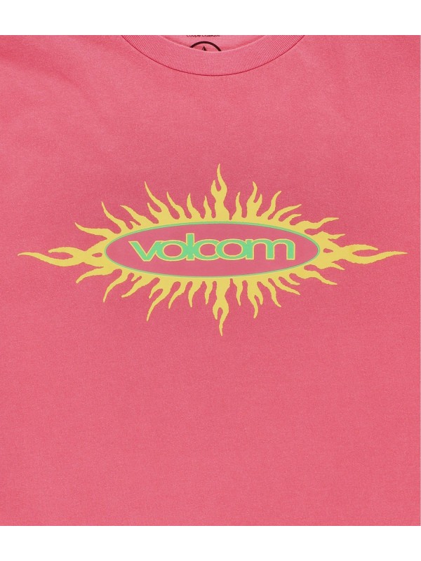 Volcom Nu Sun T-Shirt (washed ruby) [Hot Selling]