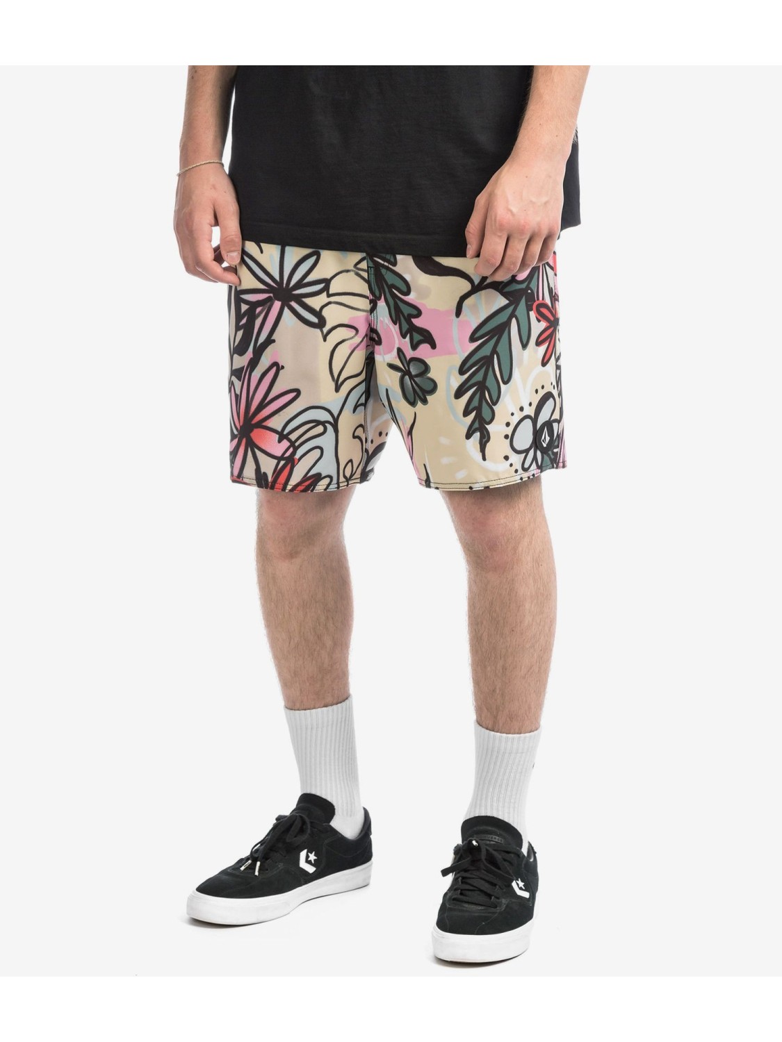 Volcom Sanctorium 17 Boardshorts (fog) [Hot Selling]