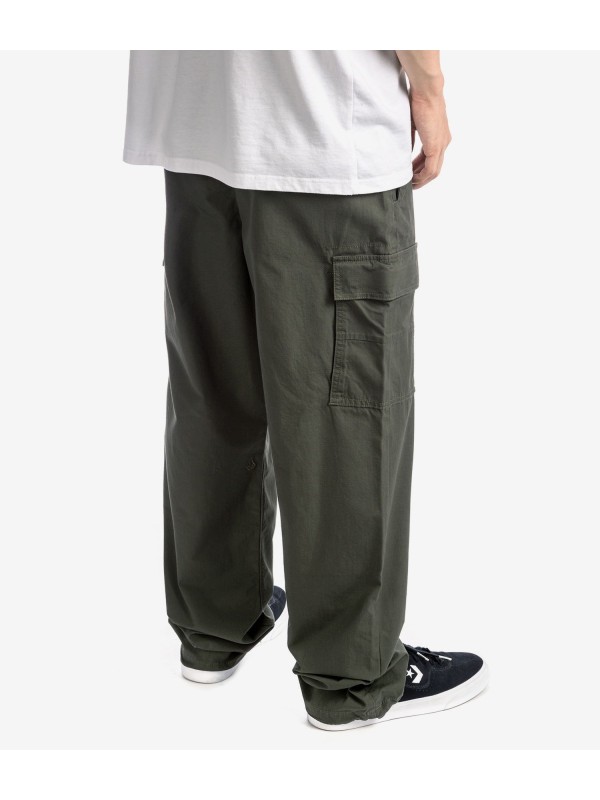 Volcom Squads Cargo Loose Tapered Pantalons (squadron green) [Hot Selling]