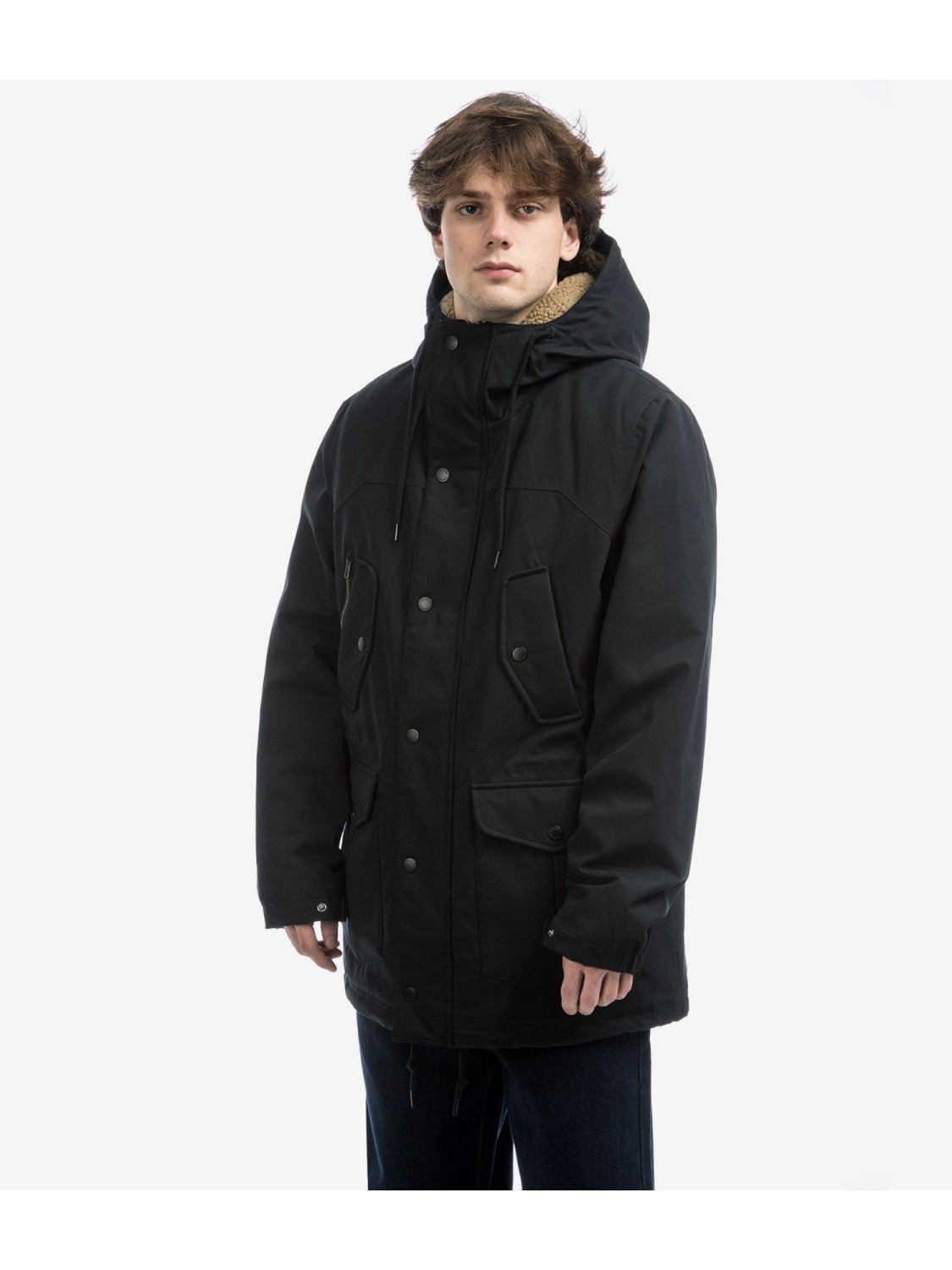 Volcom Starget 5K Parka Veste (black) [Hot Selling]