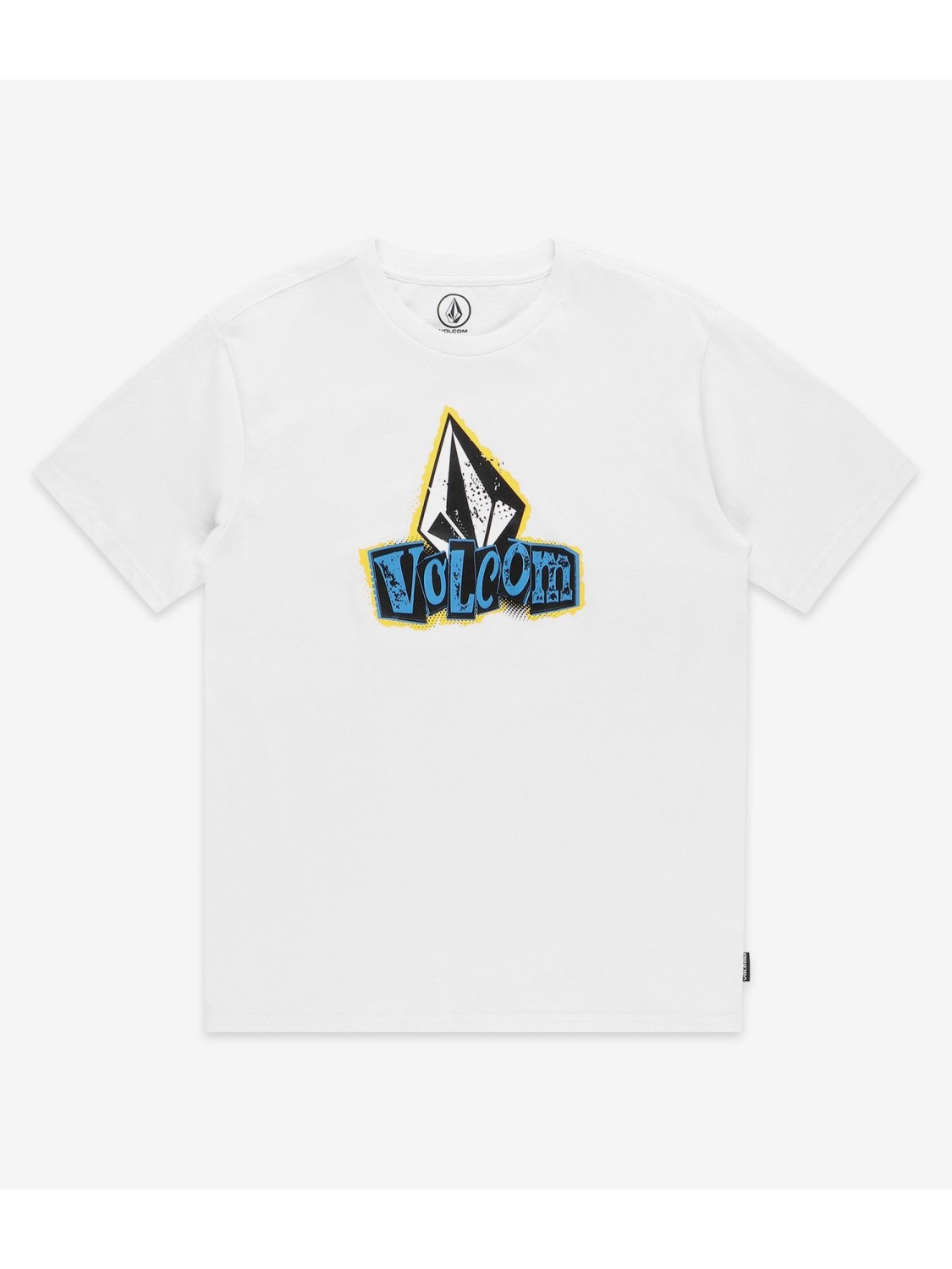 Volcom Sticker Stamp T-Shirt kids (white) [Hot Selling]