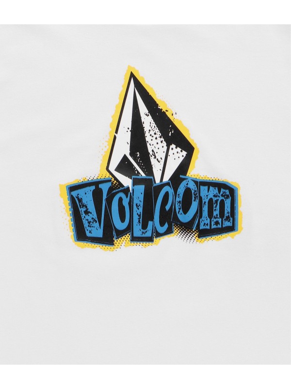 Volcom Sticker Stamp T-Shirt kids (white) [Hot Selling]