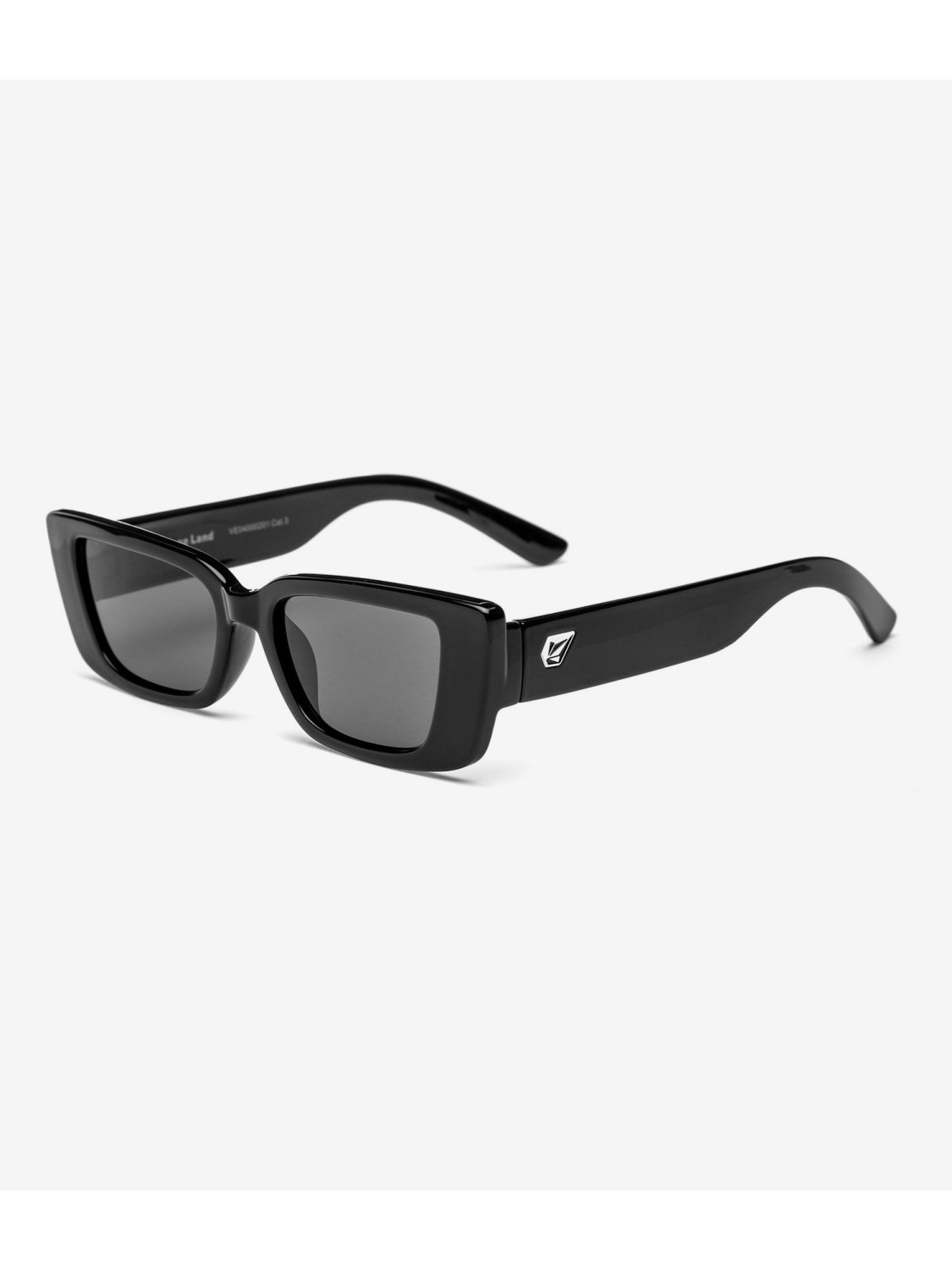 Top-Rated Volcom Strange Land Lunettes de soleil (gloss black grey)