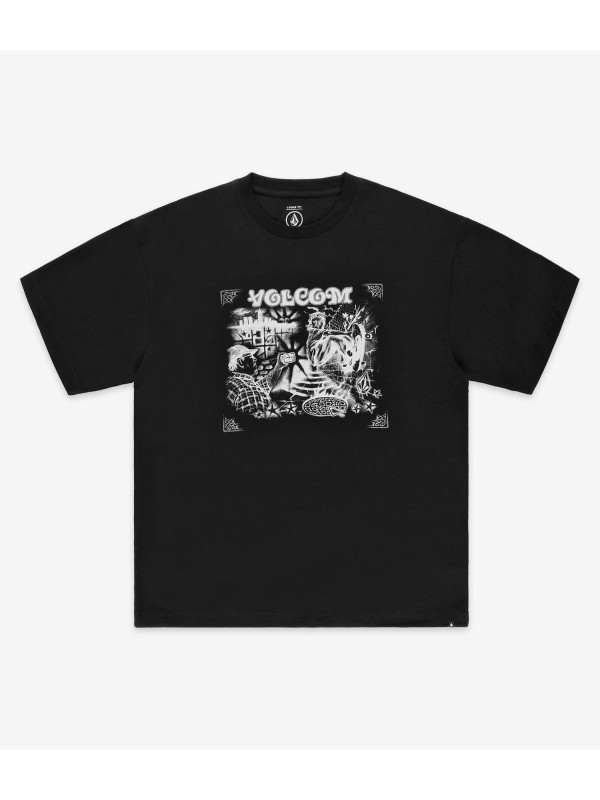 Top-Rated Volcom Street Keutchi T-Shirt (black)