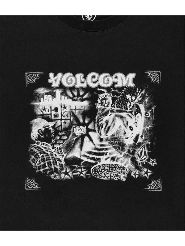 Top-Rated Volcom Street Keutchi T-Shirt (black)