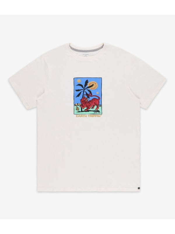 Top-Rated Volcom Tarot Tiger FTY T-Shirt (off white)